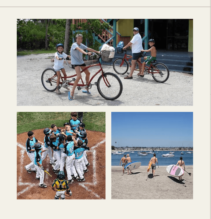 OB Design photo guide with real outdoor and sports photography